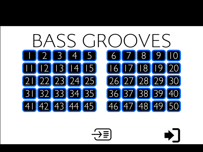 Bass Grooves.