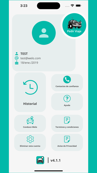 Welo Taxi Screenshot