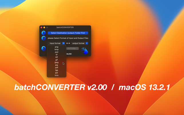 ‎batchCONVERTER Screenshot