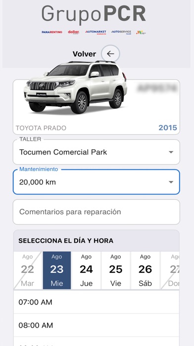 AutoService App Screenshot