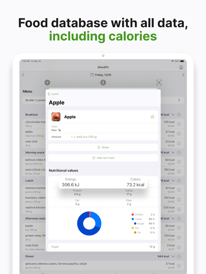 Calorie-counter by Dine4Fit