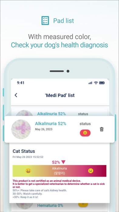 MediPad | Dog health check pad Screenshot