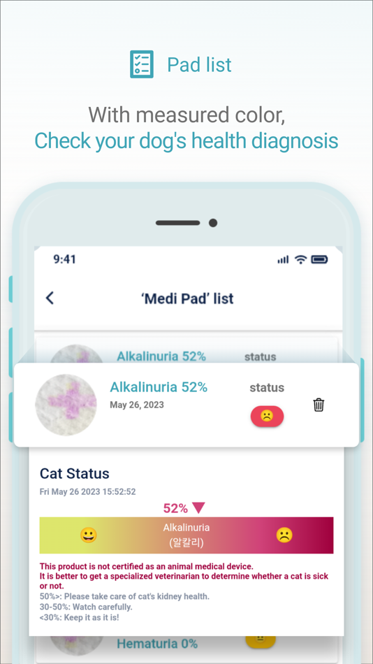 #4. MediPad | Dog health check pad (iOS) Podle: The Little Cat Co.,Ltd.