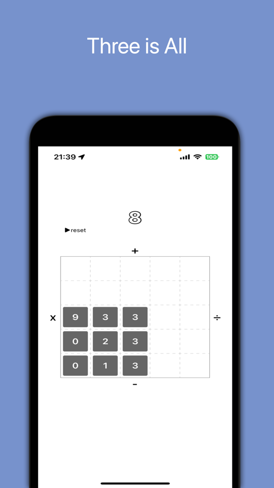 #2. Three is All (iOS) By: 逵逵 沈