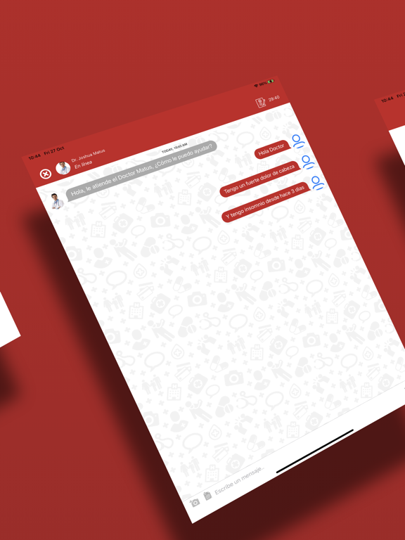 MAPFRE Medico Online iPad screenshot 3 - Medical app