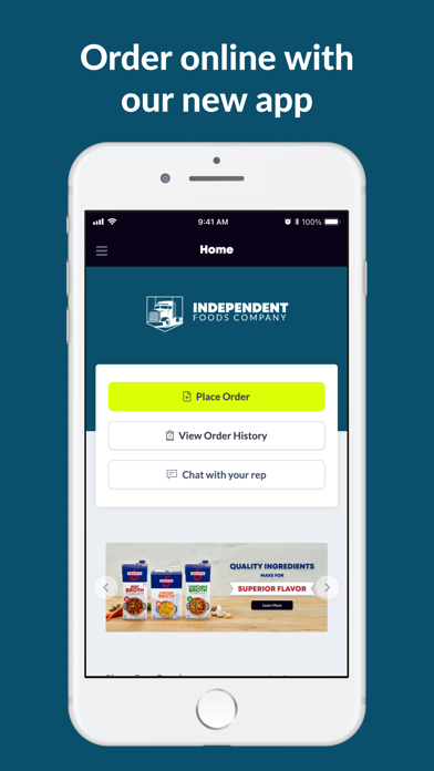 Independent Foods Co Screenshot