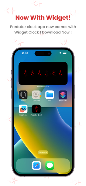 Predator Clock : Alarm Clock Screenshot