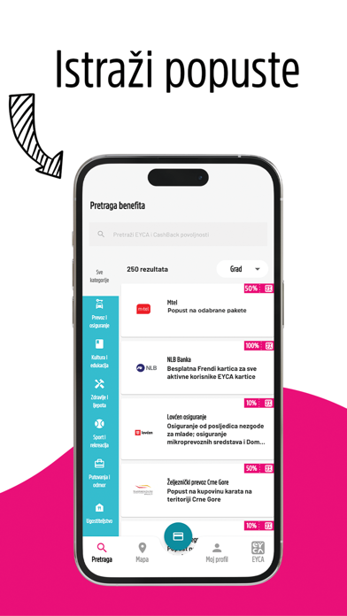 EYCA Montenegro Screenshot