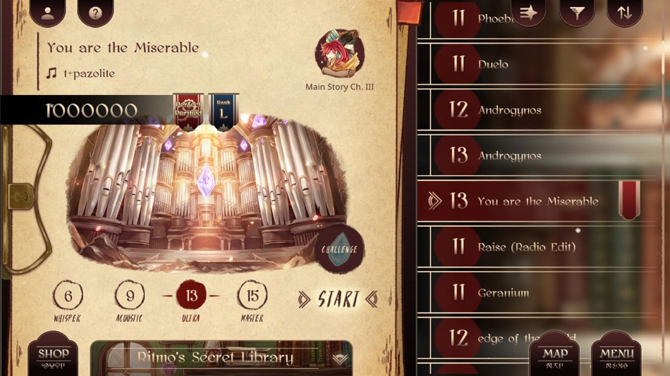 #2. Lanota - Music game with story (iOS) 由: Noxy Games Inc.