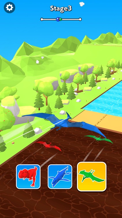 Dino Ninja Race screenshot-3