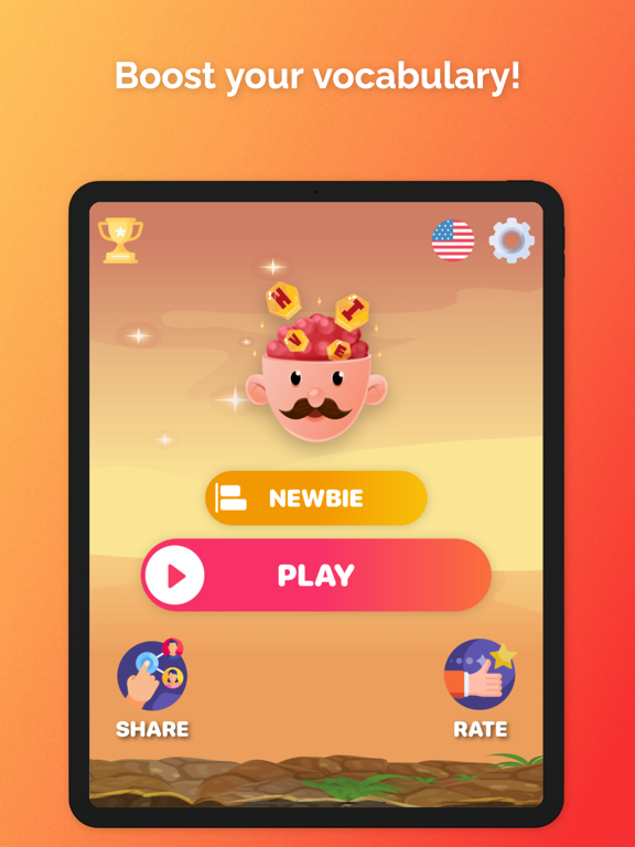 Screenshot #5 pour Word Hive - Word Game