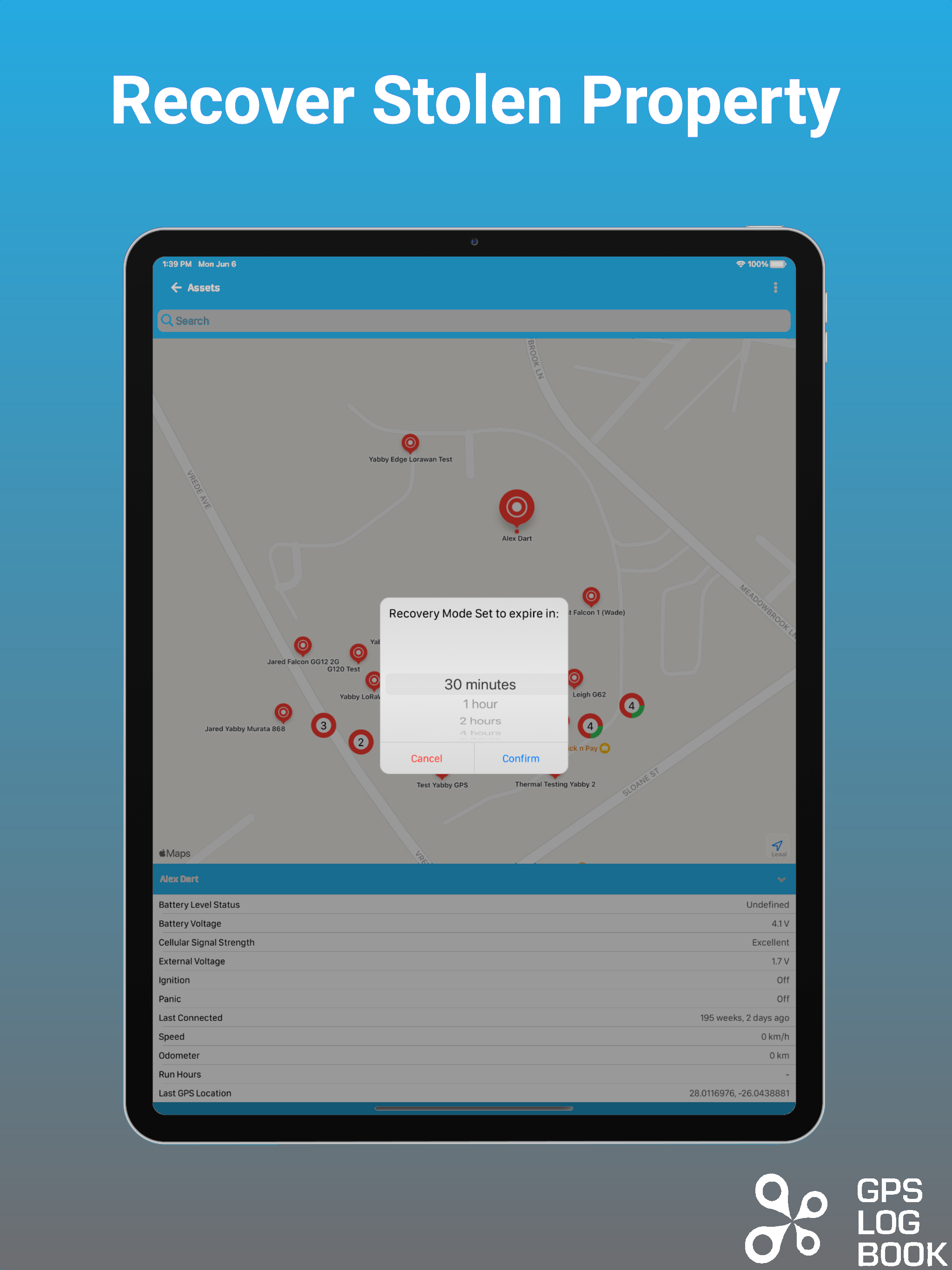GPS Log Book Enterprise
