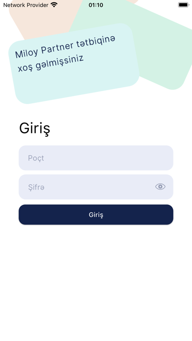 Miloy Partner Screenshot