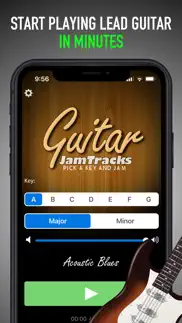 guitar jam tracks: scale buddy iphone screenshot 1