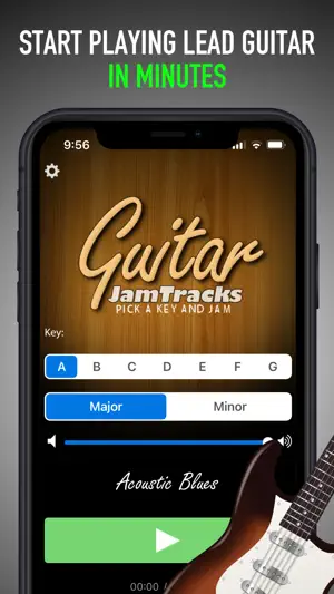 JamTracks+ Learn & Play Guitar screenshot 1
