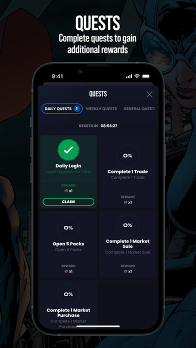 DC cards by Hro Screenshot