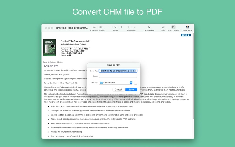 Screenshot #2 pour CHM File Reader