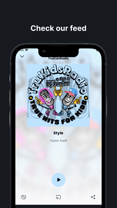 TruKidsRadio iPhone screenshot 3 - Music app