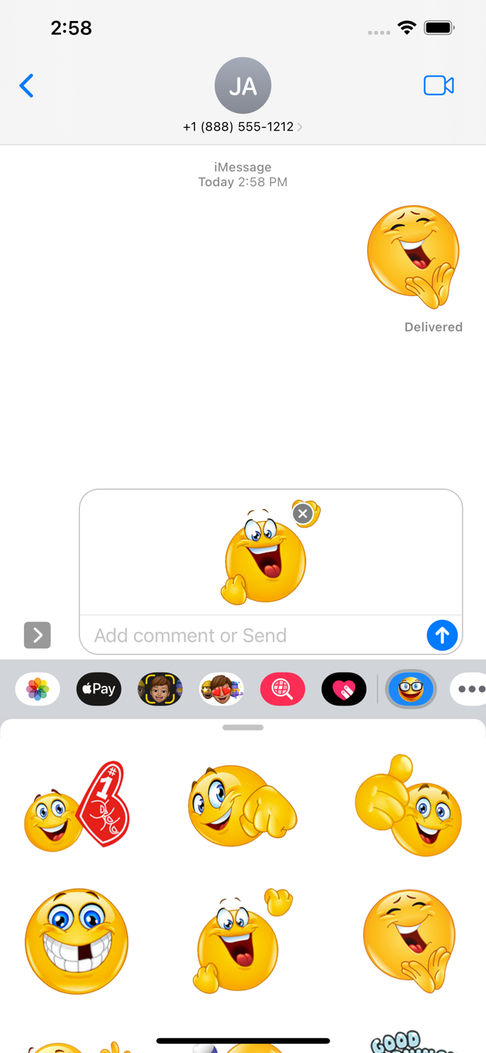 Adult Emoji Sticker for Lovers