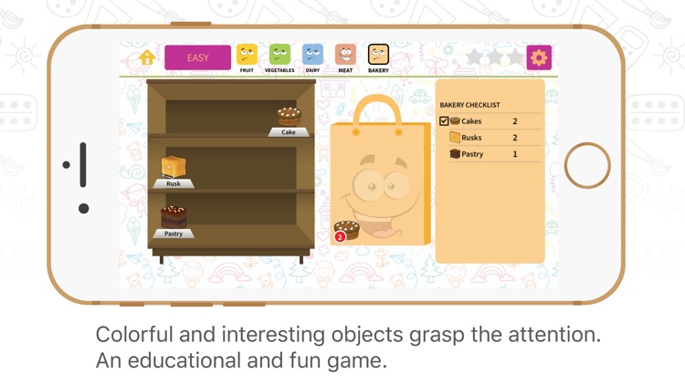 Grocery Shopping Learning Game