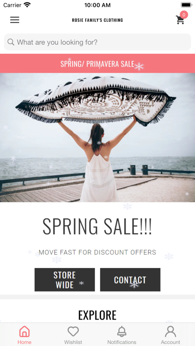 Rosie Vip Boutique Screenshot