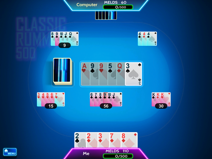 Classic Rummy 500 card game