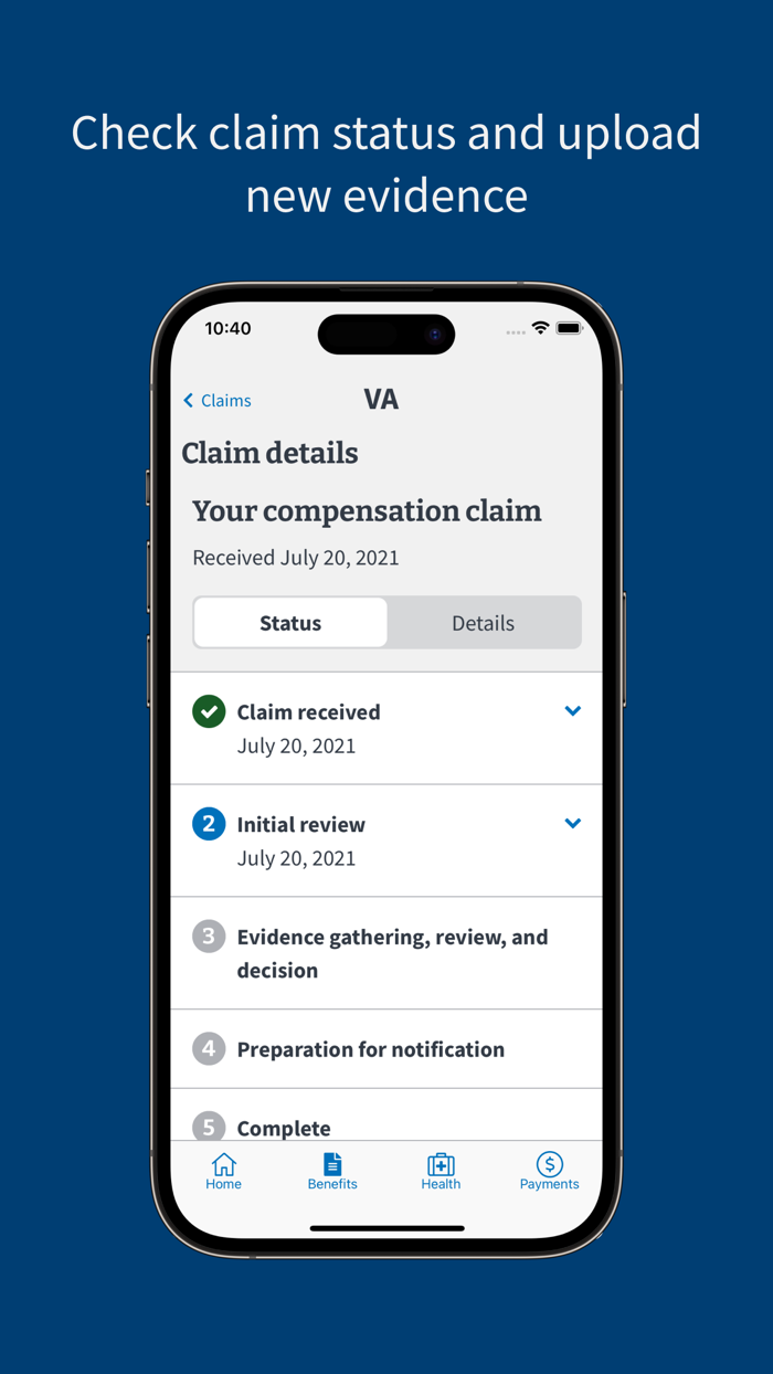 VA Health and Benefits