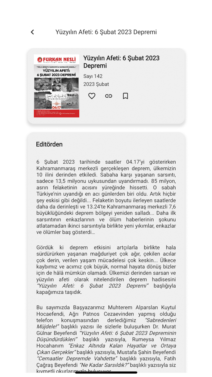 Furkan Nesli Dergisi