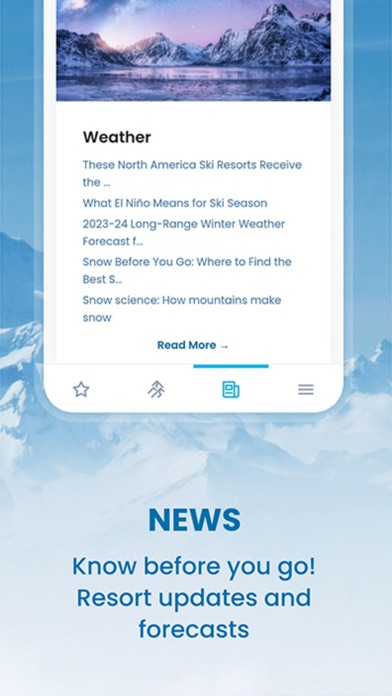 OnTheSnow Ski & Snow Report Screenshot