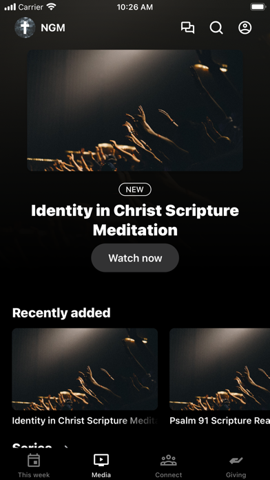 Now Glory Ministries Screenshot