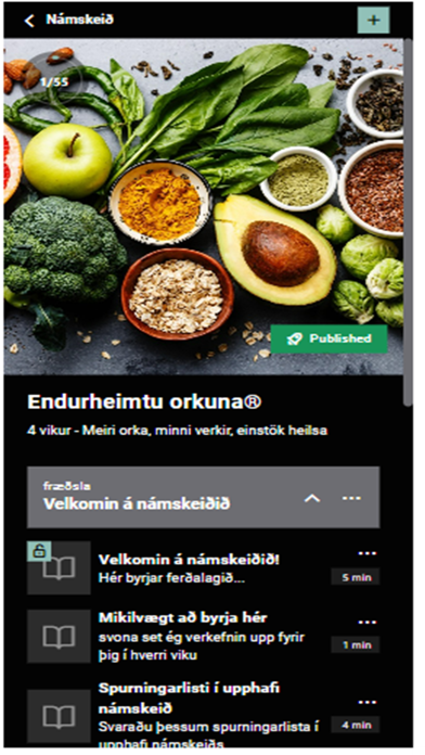 Screenshot 2 of Endurheimt App