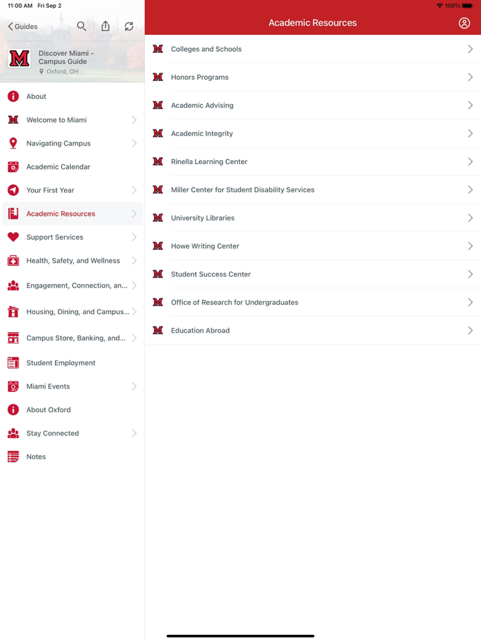 Miami University Events