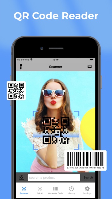 QR code Reader AI Art Creator Screenshot