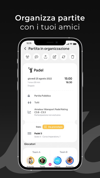 3G Padel Perugia Club Screenshot