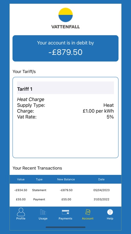 My Vattenfall UK screenshot-4