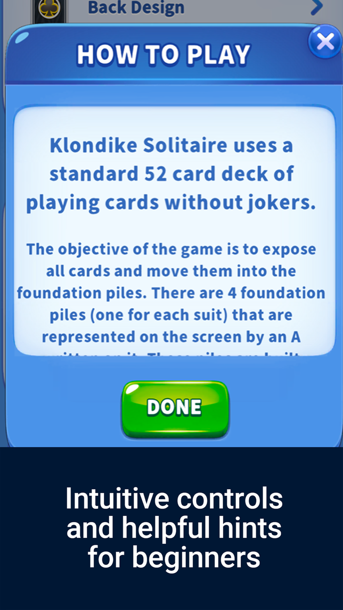 Klondike Solitaire VGW Play