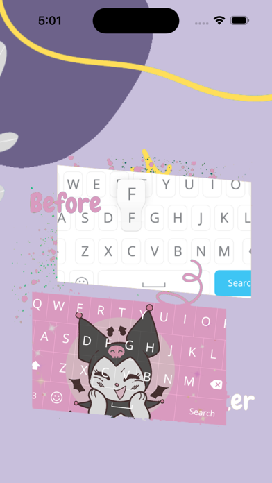 Sanrio Characters - keyboard Screenshot