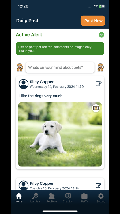 Lost Pet Alerts Screenshot