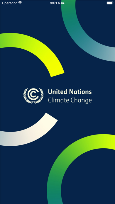 UN Climate Change app Screenshot