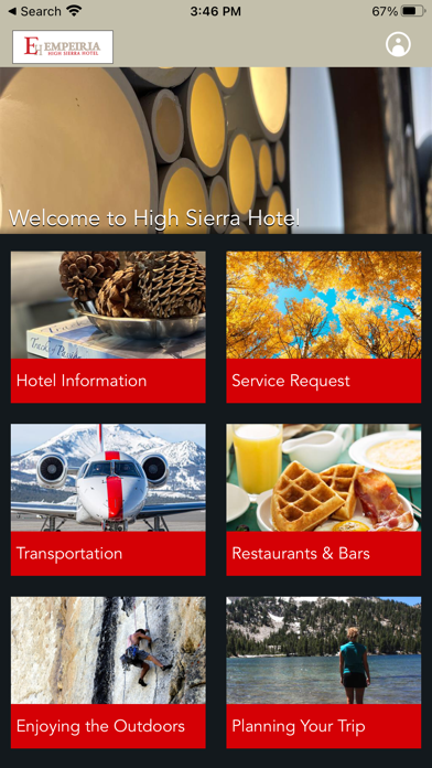 Empeiria High Sierra Hotel Screenshot