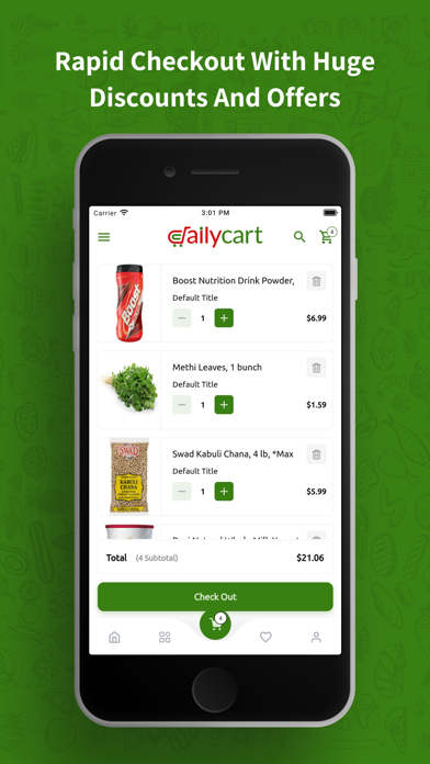 DailyCart USA Screenshot