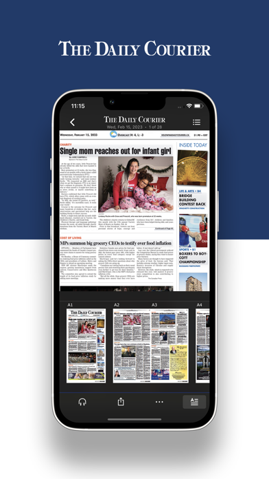 Kelowna Daily Courier Screenshot