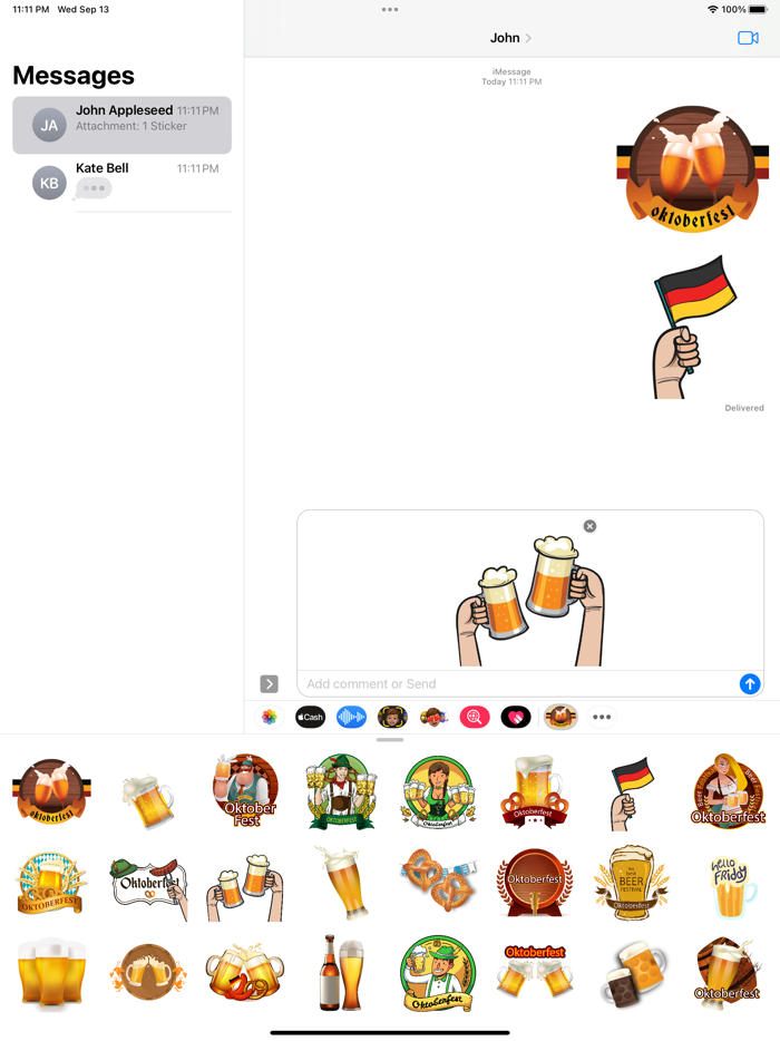Tradition Oktoberfest Stickers