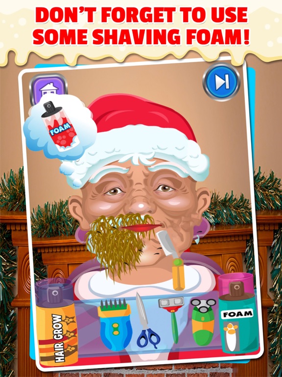 Screenshot #5 pour Santas Christmas Shaving Salon