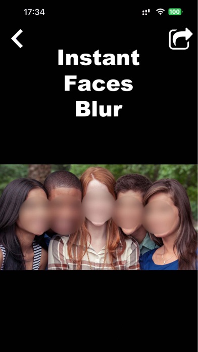 Blur Photo Background - Editor Screenshot