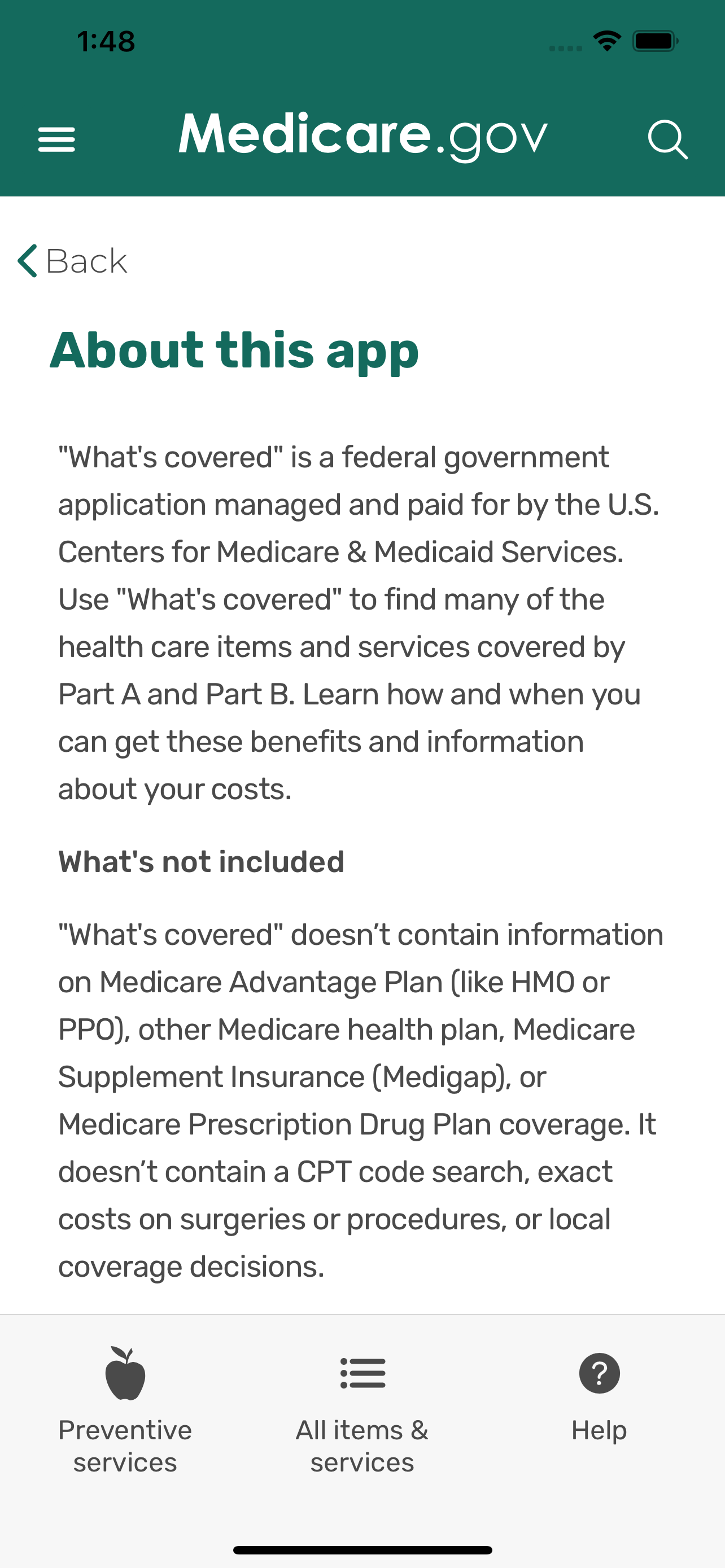 What's covered