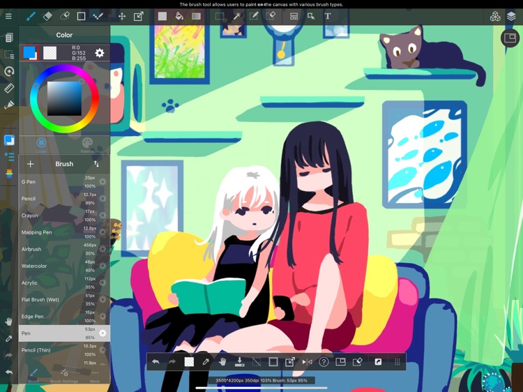 MediBang Paint for iPad screenshot-4