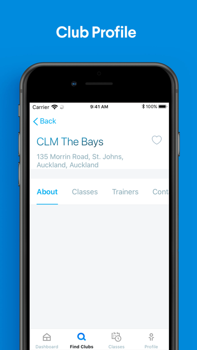 CLM Client Portal Screenshot
