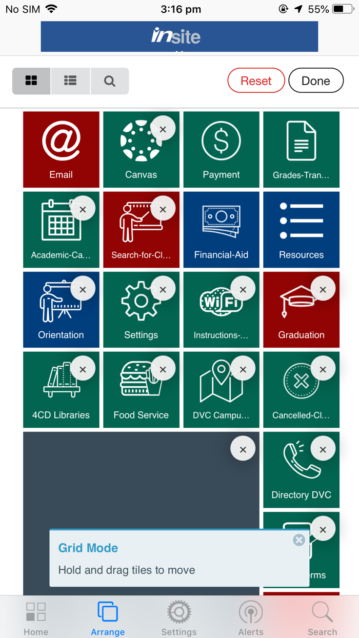 InSite for CCC DVC and LMC
