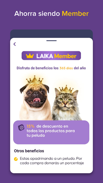 Laika- La tienda de tu mascota Screenshot